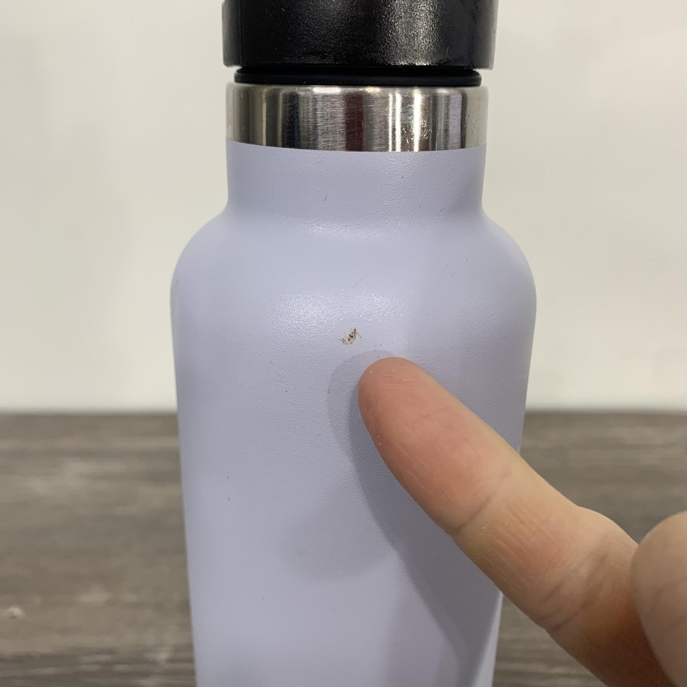 Hydro‎ Flask 24 Oz Standard Mouth Fog Water Bottle Vacuum Insulated 2 Caps - Picture 5 of 12